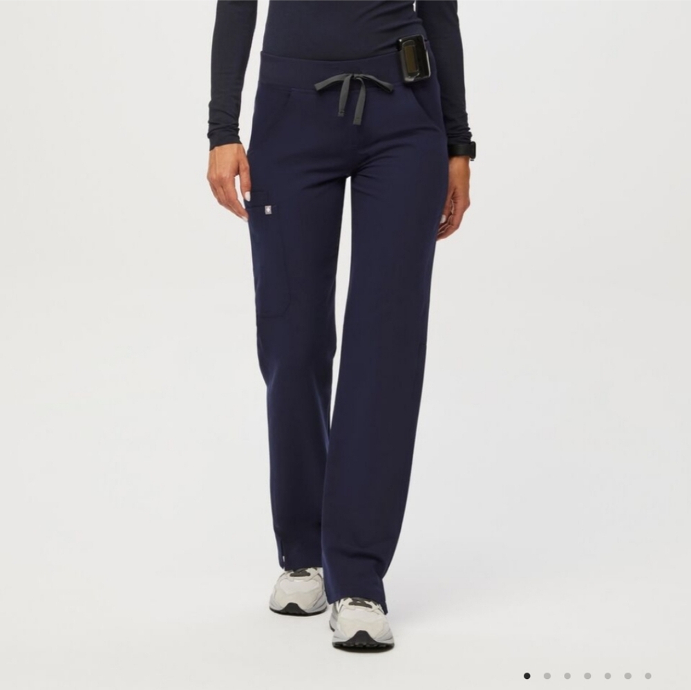 NAVY FIGS KADE CARGO SCRUB PANTS SIZE LP